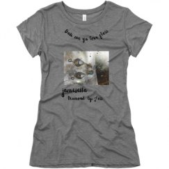 Ladies Slim Fit Super Soft Triblend Tee