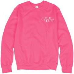 Unisex Neon Crewneck Sweatshirt