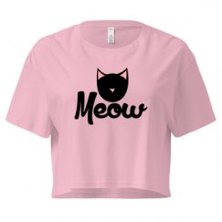 Ladies Festival Cali Crop Top Tee