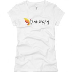 Ladies Slim Fit Basic Promo Jersey Tee