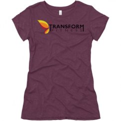 Ladies Slim Fit Super Soft Triblend Tee