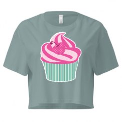 Ladies Festival Cali Crop Top Tee