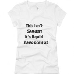 Ladies Slim Fit Basic Promo Jersey Tee