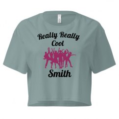 Ladies Festival Cali Crop Top Tee