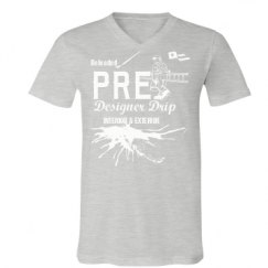 Unisex V-Neck Jersey Tee