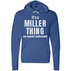 Unisex Fleece Pullover Midweight Hoodie
