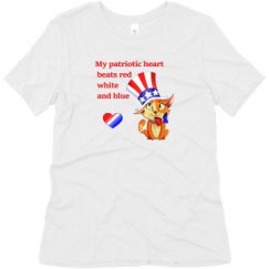 Ladies Relaxed Fit Super Soft Triblend Tee