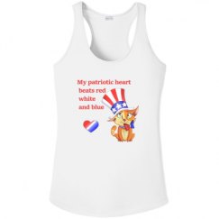 Ladies Athletic Performance Racerback Tank