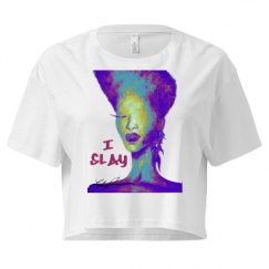 Ladies Festival Cali Crop Top Tee