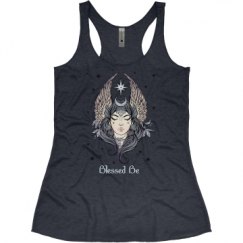 Ladies Slim Fit Super Soft Racerback Triblend Tank