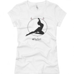 Ladies Slim Fit Basic Promo Jersey Tee