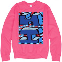Unisex Neon Crewneck Sweatshirt