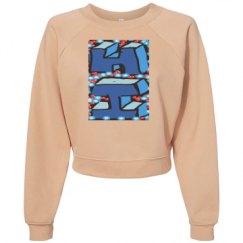 Women's Raglan Pullover Fleece