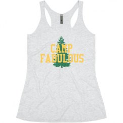 Ladies Slim Fit Super Soft Racerback Triblend Tank