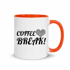 11oz Ceramic Mug with Color Inside