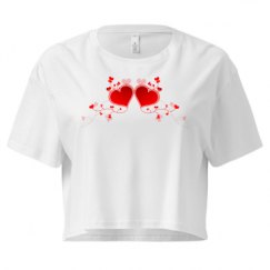 Ladies Festival Cali Crop Top Tee