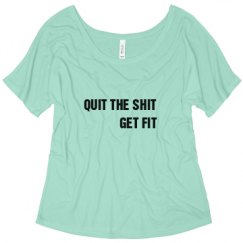 Ladies Flowy Slouchy Tee