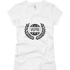 Ladies Slim Fit Basic Promo Jersey Tee