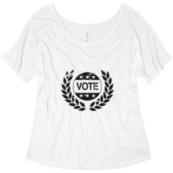 Ladies Flowy Slouchy Tee