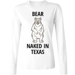 Ladies Relaxed Fit Basic Long Sleeve Tee