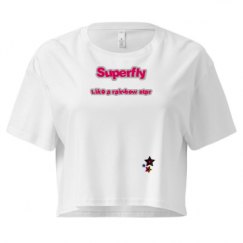 Ladies Festival Cali Crop Top Tee