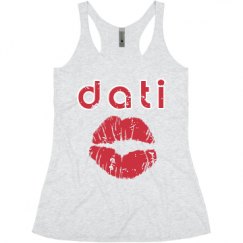 Ladies Slim Fit Super Soft Racerback Triblend Tank