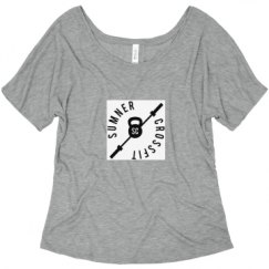 Ladies Flowy Slouchy Tee