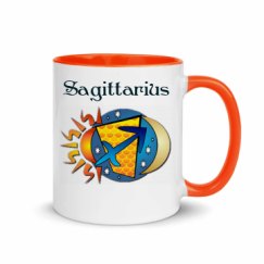 11oz Ceramic Mug with Color Inside