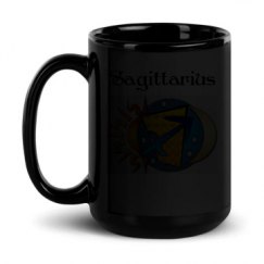 15oz Black Glossy Mug