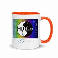 11oz Ceramic Mug with Color Inside