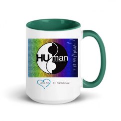 15oz Ceramic Mug with Color Inside