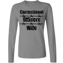 Ladies Relaxed Fit Basic Long Sleeve Tee