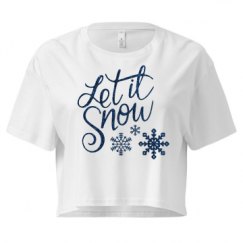 Ladies Festival Cali Crop Top Tee