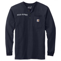 Unisex Carhartt Long Sleeve Henley Tee 