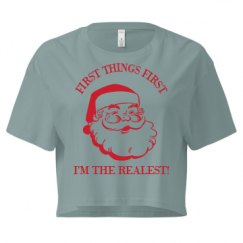 Ladies Festival Cali Crop Top Tee