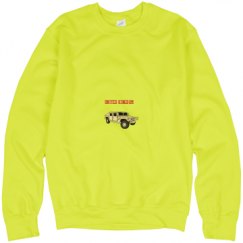 Unisex Neon Crewneck Sweatshirt
