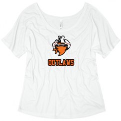 Ladies Flowy Slouchy Tee