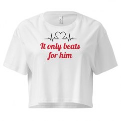 Ladies Festival Cali Crop Top Tee