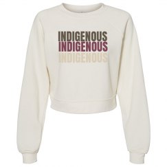 Indigenous Crop Sweatshirt