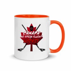 11oz Ceramic Mug with Color Inside