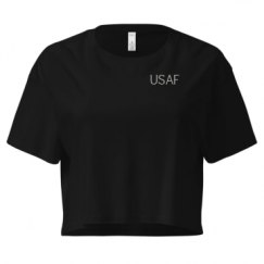 Ladies Festival Cali Crop Top Tee