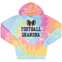Unisex Tie-Dye Fleece Hoodie