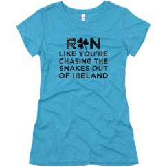 Ladies Slim Fit Super Soft Triblend Tee