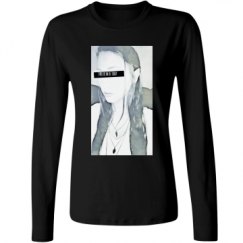 Ladies Relaxed Fit Basic Long Sleeve Tee