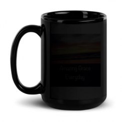 15oz Black Glossy Mug