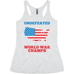 Ladies Slim Fit Super Soft Racerback Triblend Tank