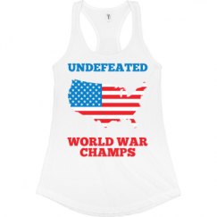 Ladies Slim Fit Racerback Tank Top