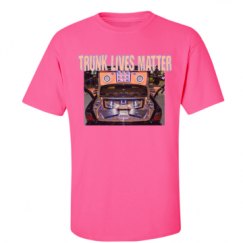 Unisex Ultra Cotton Safety Neon Crewneck Tee