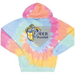 Unisex Tie-Dye Fleece Hoodie
