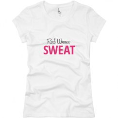 Ladies Slim Fit Basic Promo Jersey Tee